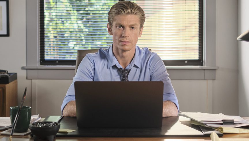 Andrew Francis as Connor on "Chesapeake Shores."