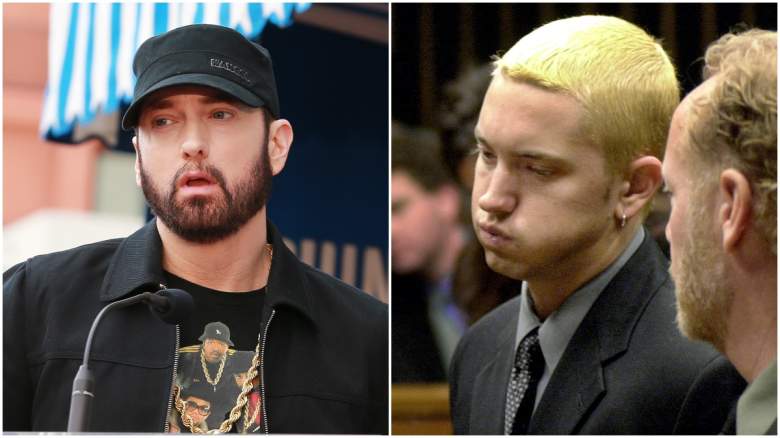 eminem dyed hair