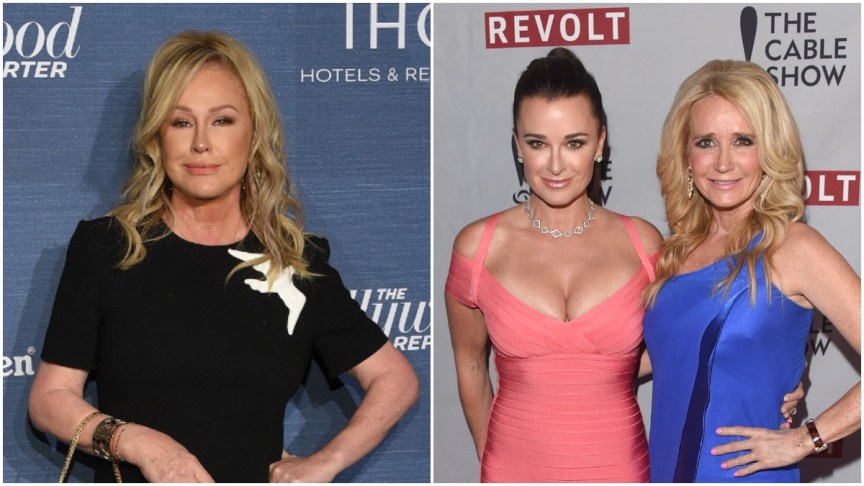 Kathy Hilton and Kim and Kyle Richards