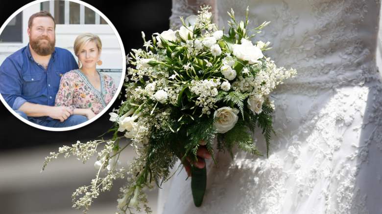 Ben and Erin Napier, wedding bouquet