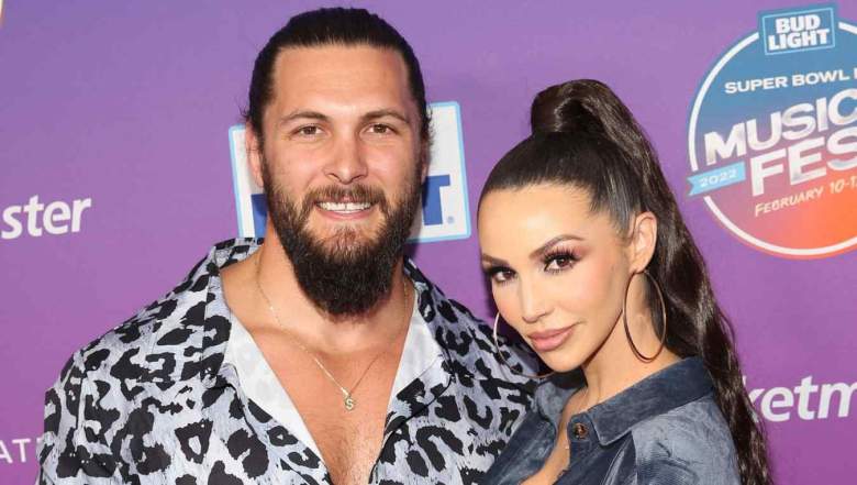 Brock Davies and Scheana Shay in 2022.