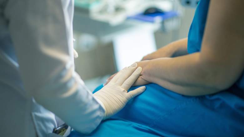 A hospital patient.