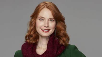 Alicia Witt Films New Movie in Vancouver, Canada