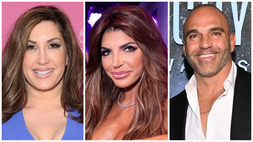 Jacqueline Laurita, Teresa Giudice, and Joe Gorga.