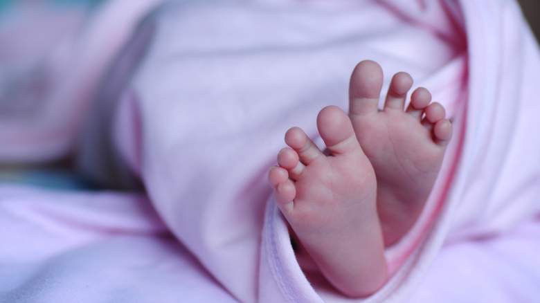 Baby feet.
