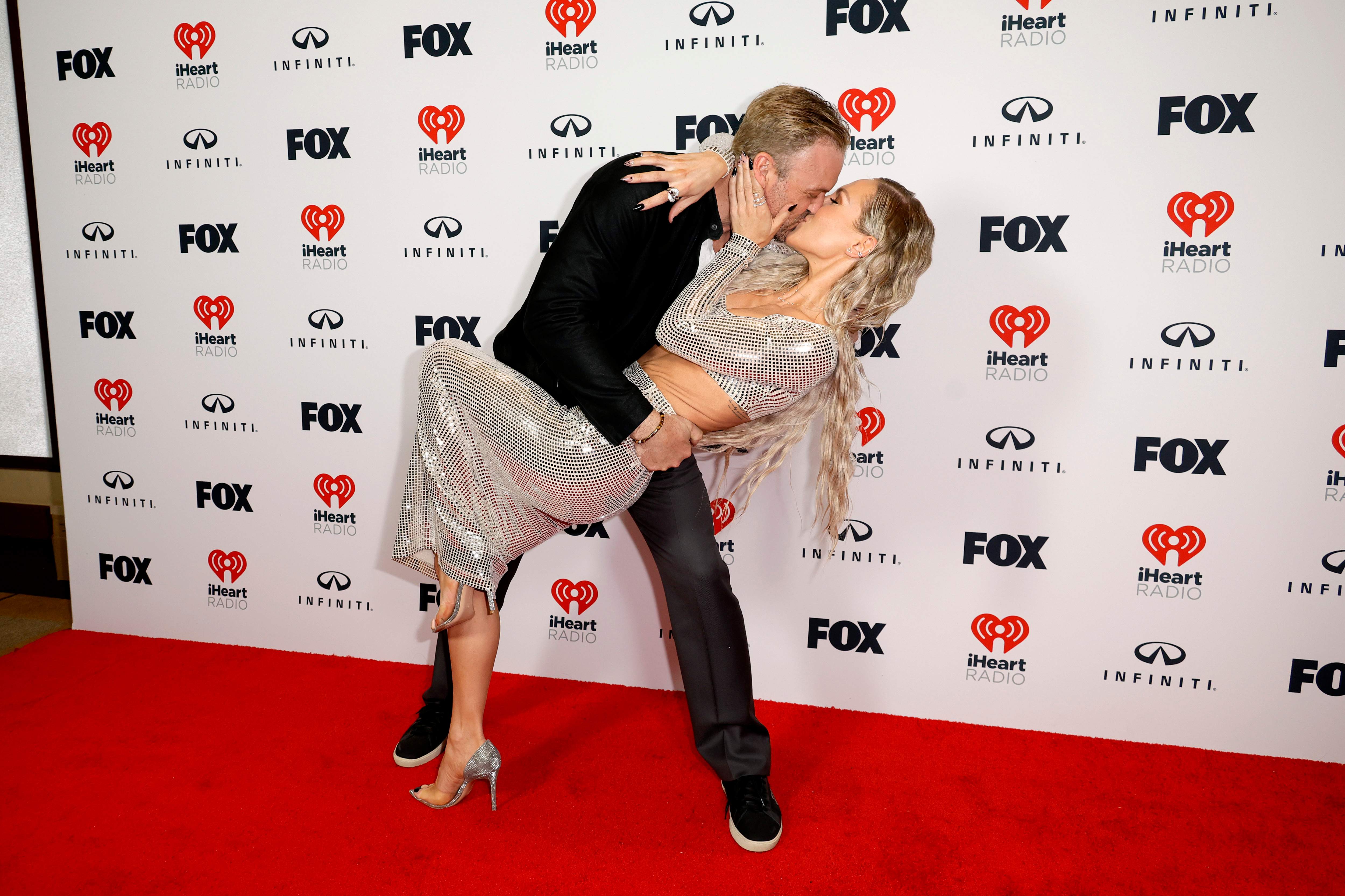 Brian Austin Green and Sharna Burgess.