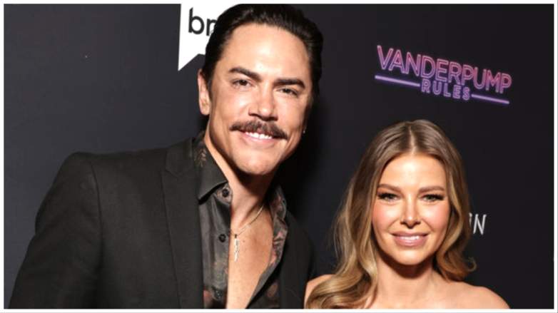 Tom Sandoval and Ariana Madix pose in 2023.