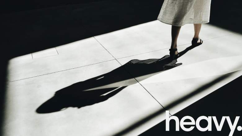 A shadow.