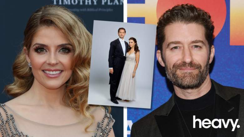 Jen Lilley and Matthew Morrison, inset: Will Kemp and Lacey Chabert