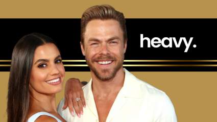 Derek Hough Catches Guest Reactions to Him in Photos at Recent Wedding