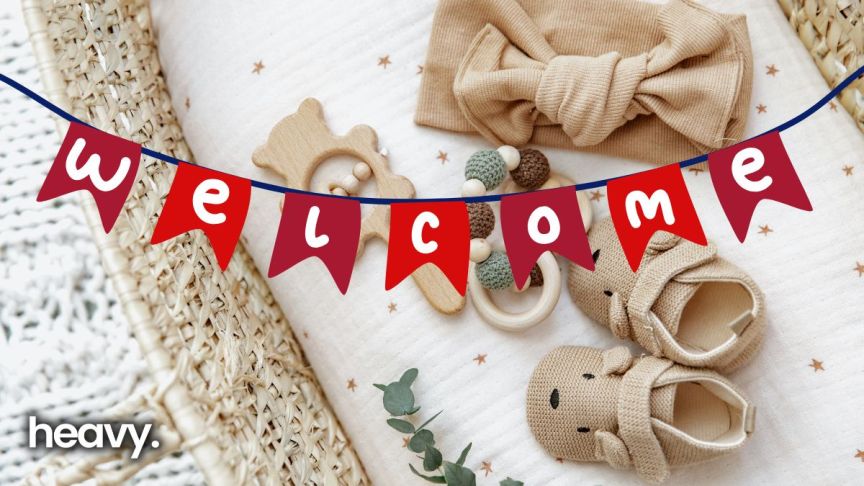 A welcome sign.