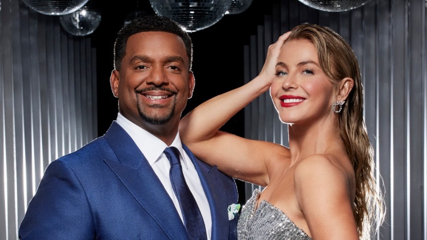 Alfonso Ribeiro and Julianne Hough