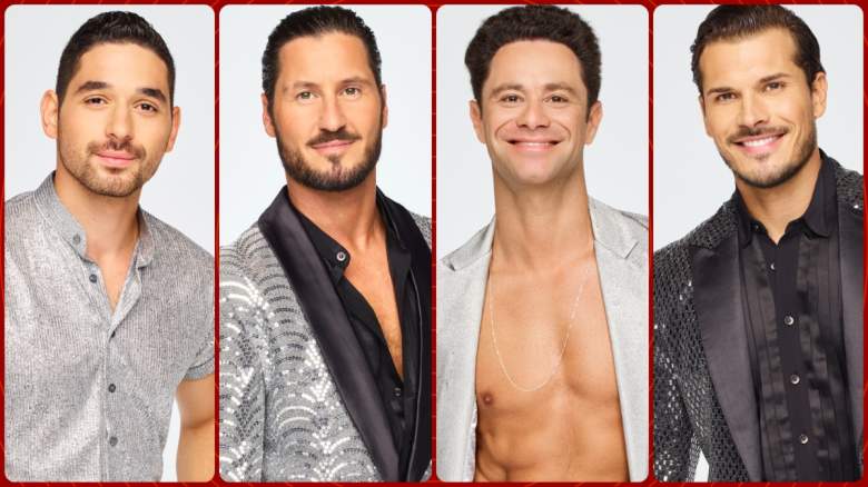 Alan Bersten, Val Chmerkovskiy, Sasha Farber, and Gleb Savchenko.