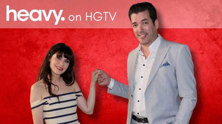 Zooey Deschanel and Drew Scott
