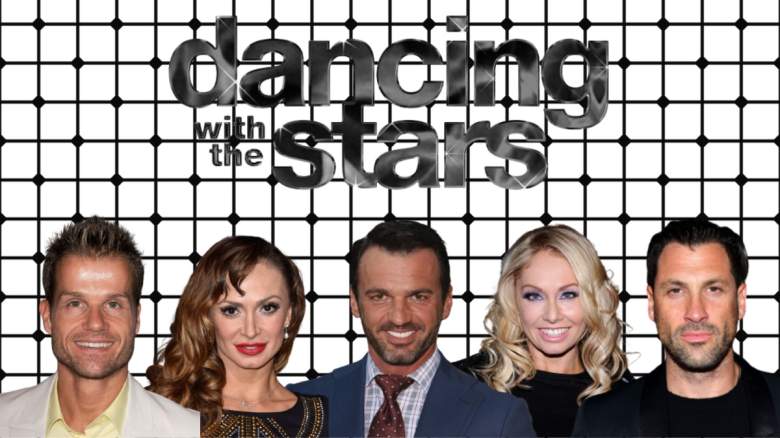 Louis van Amstel, Karina Smirnoff, Tony Dovolani, Kym Johnson Herjavec, and Maksim Chmerkovskiy.