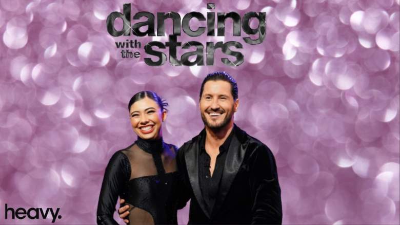 Xochitl Gomez and Val Chmerkovskiy