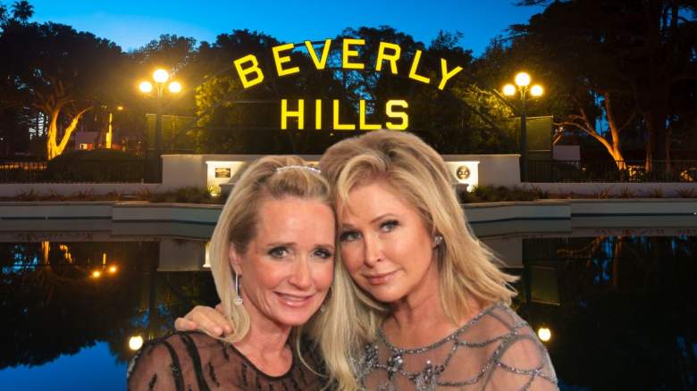 Kim Richards and Kathy Hilton