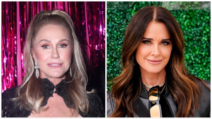 Kathy Hilton and Kyle Richards.