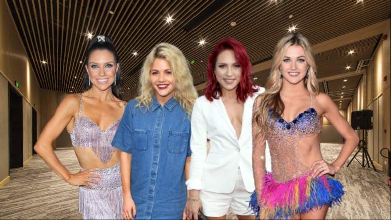 Jenna Johnson, Witney Carson, Sharna Burgess, and Lindsay Arnold.