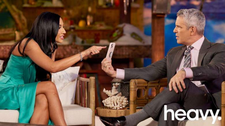 Monica Garcia and Andy Cohen