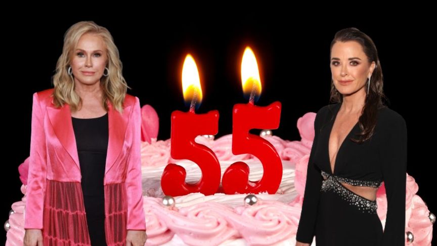 Kathy Hilton and Kyle Richards