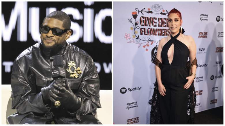 Jennifer Goicoechea, usher girlfriend