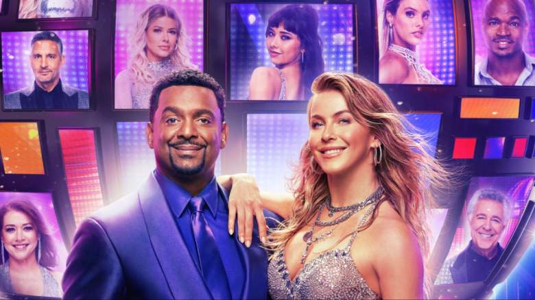 Alfonso Ribeiro and Julianne Hough.