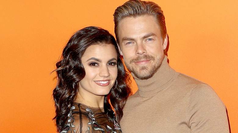 Hayley Erbert and Derek Hough.