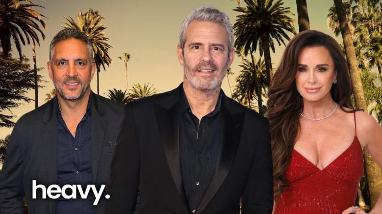 Mauricio Umansky, Andy Cohen, Kyle Richards