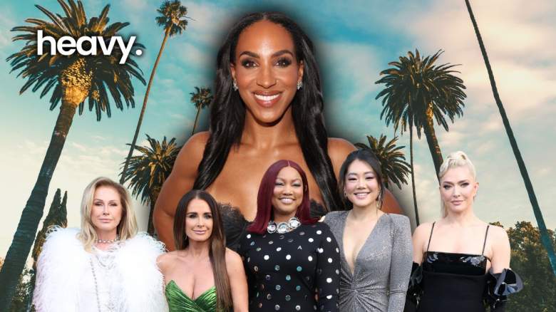Annemarie Wiley, Kathy Hilton, Kyle Richards, Garcelle Beauvais, Crystal Kung Minkoff, Erika Jayne