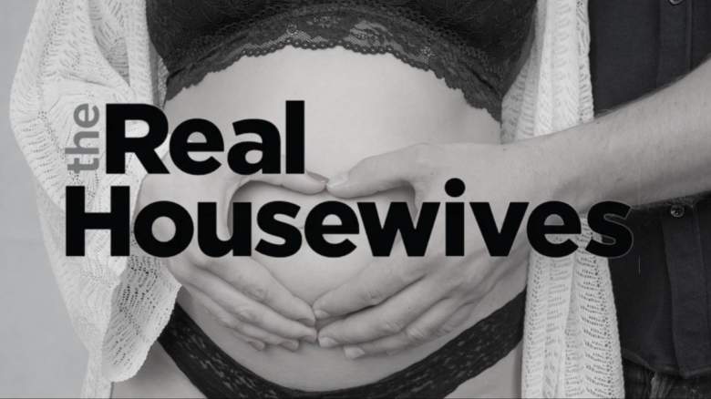A pregnant woman.