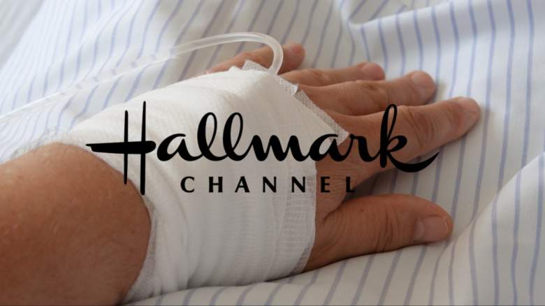 Hand wrapped in bandage.