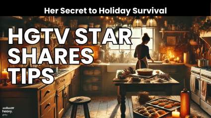 HGTV Star Hilariously Tells Fan ‘Tequila’ is Her Key to Surviving the Holidays