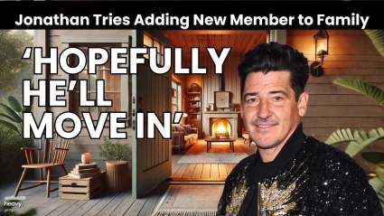 Jonathan Knight Gives Warm Welcome to Newest Member of the Family
