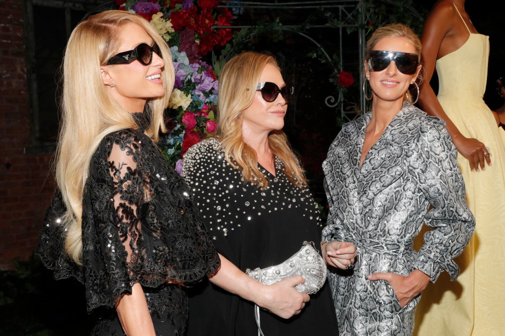 Paris Hilton, Kathy Hilton, and Nicky Rothschild