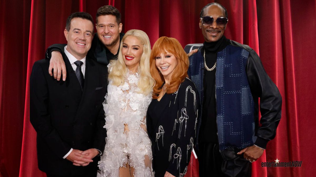 "The Voice" cast.