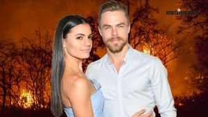 Hayley Erbert and Derek Hough.