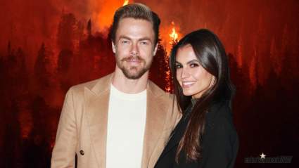 Derek Hough & Hayley Erbert Return Home After Evacuating Due to Wildfires