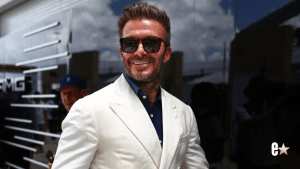 David Beckham BOSS One launch