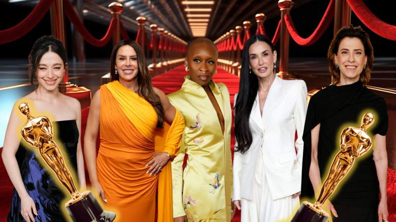 2025 Best Actress Nominees Mikey Madison, Karla Sofía Gascón, Cynthia Erivo, Demi Moore and Fernanda Torres