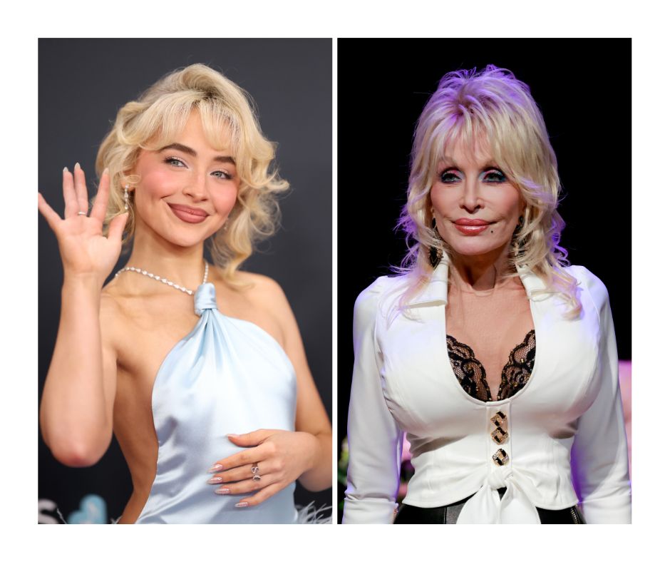 Sabrina Carpenter and Dolly Parton