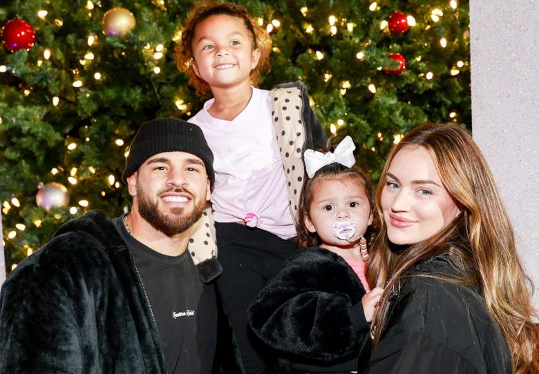 Cory Wharton, Taylor Selfridge, and his two daughters