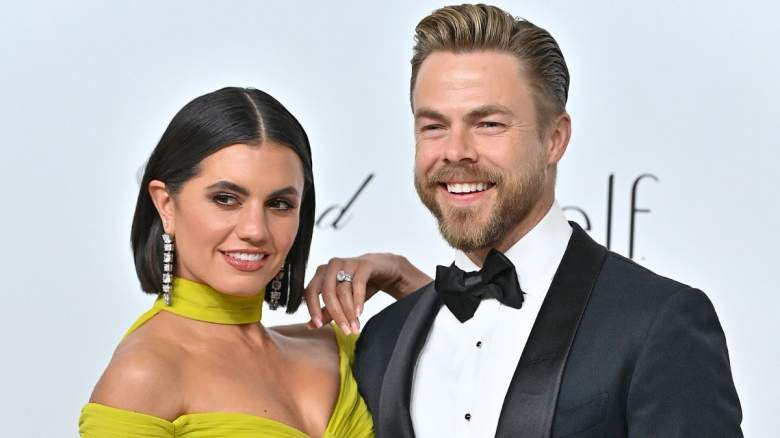 Hayley Erbert and Derek Hough.