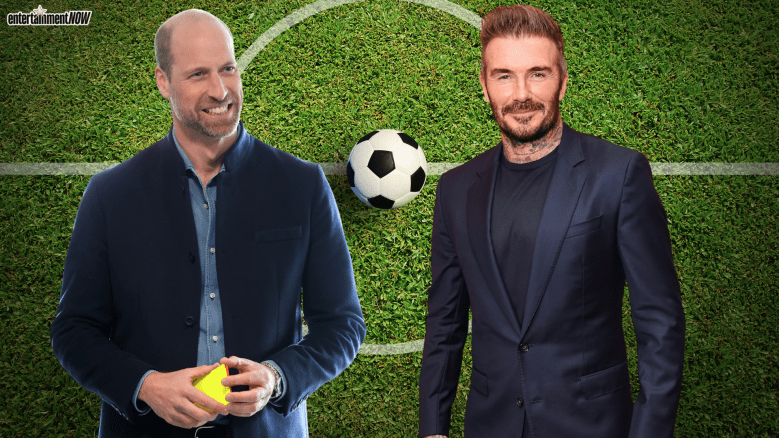 Prince William and David Beckham