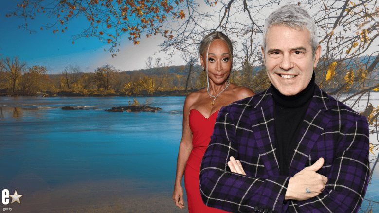 Andy Cohen and Karen Huger