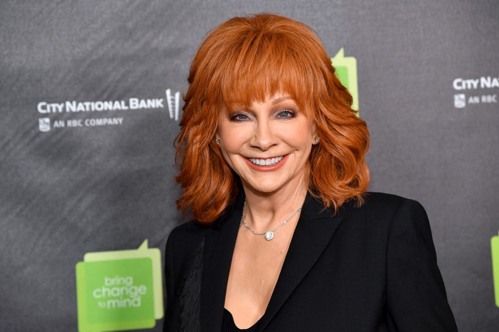 Reba McEntire smiling