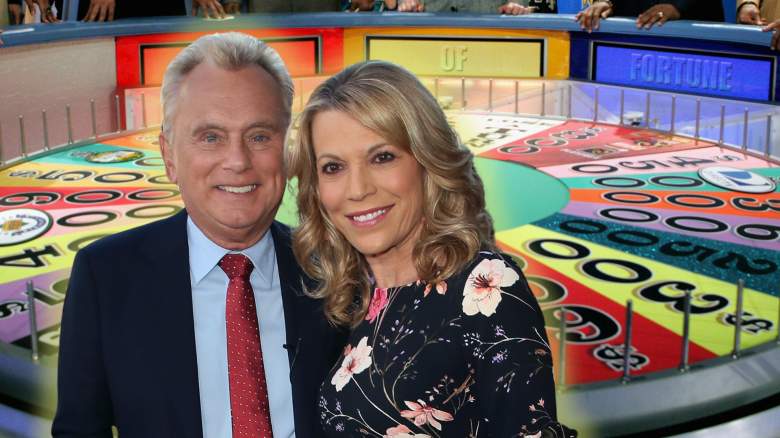 Pat Sajak and Vanna White