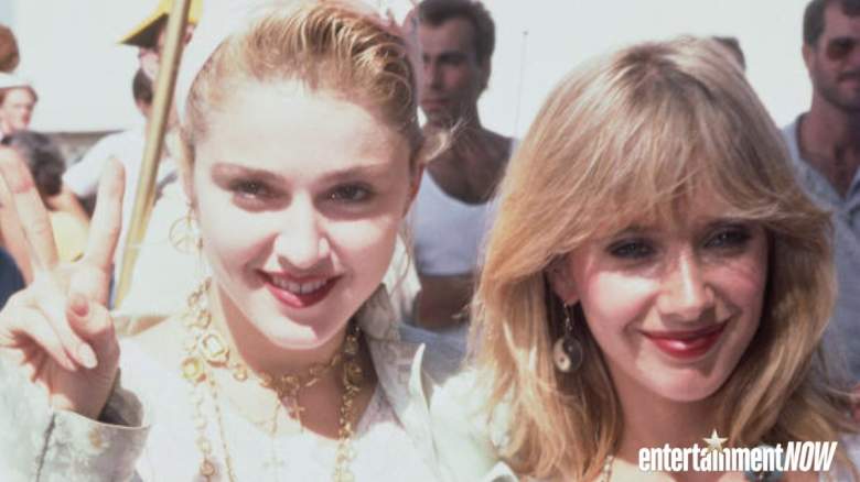 Madonna and Rosanna Arquette