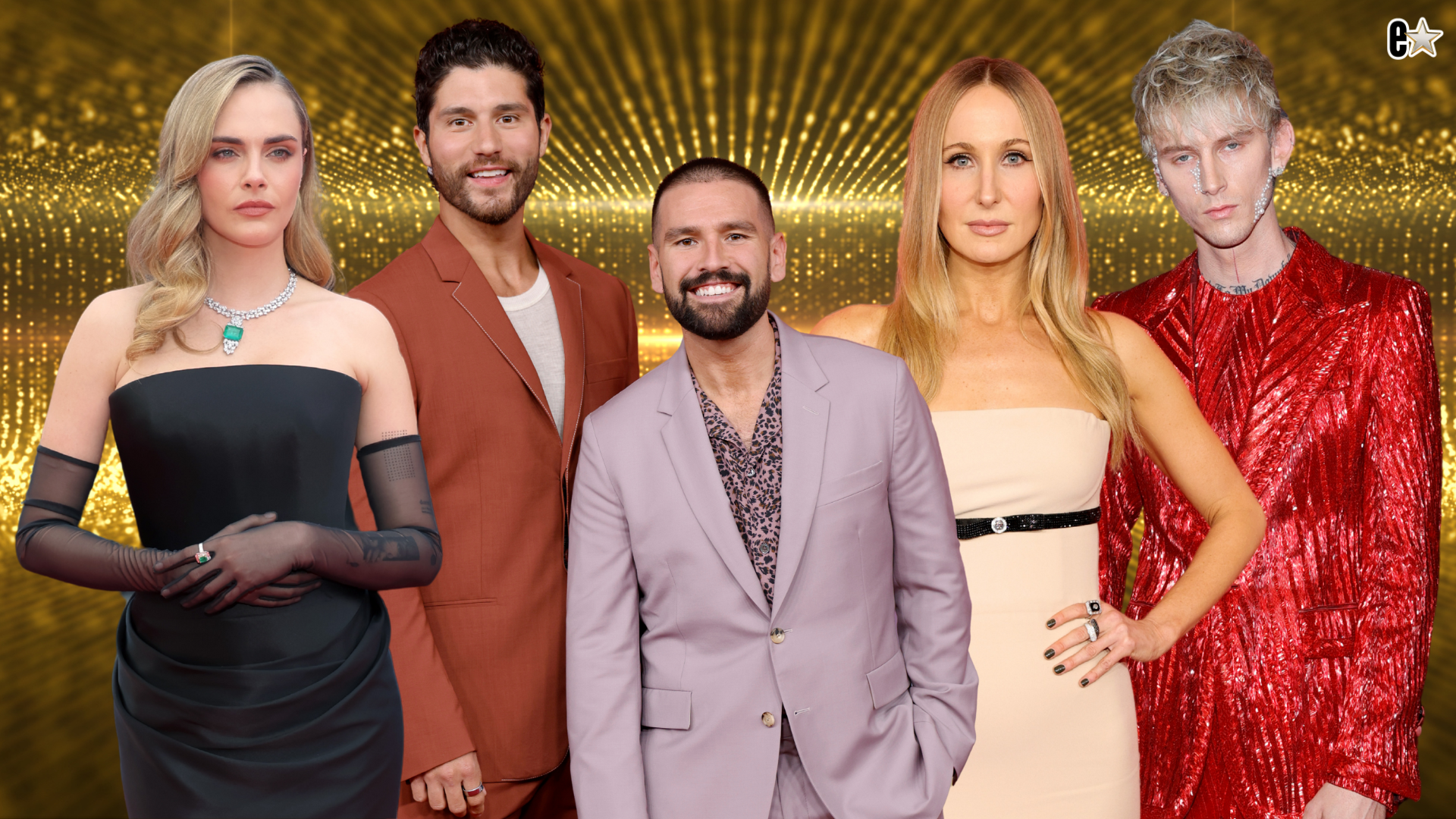 Cara Delevingne, Dan + Shay, Nikki Glaser, and Machine Gun Kelly for 2025 AMAs
