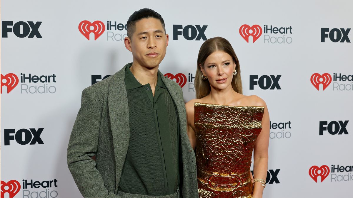 Daniel Wai and Ariana Madix attend the 2025 iHeartRadio Music Awards at Dolby Theatre on March 17, 2025